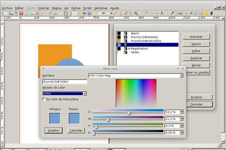 Creando PDF's CMYK para impresión con Inkscape y Scribus
