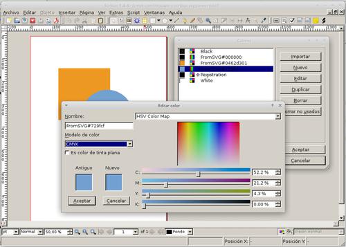 Creando PDF's CMYK para impresión con Inkscape y Scribus
