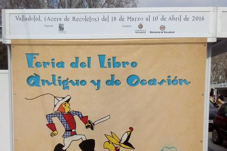 Diseño para la Feria de Libro Antiguo y de Ocasión de Valladolid 2016
